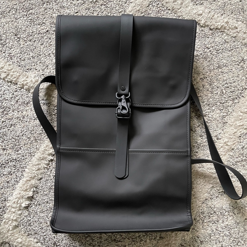 ‘Rains’ Standard-Sized Waterproof (PU Fabric) Backpack